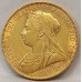 AUSTRALIA 1899 . ONE 1 SOVEREIGN . MELBOURNE . GOLD
